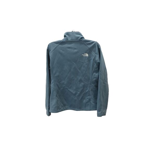 NORTH FACE Women’s (M) Blue Jacket Size Medium Lines Full Zip Shell Activewear - Picture 3 of 5
